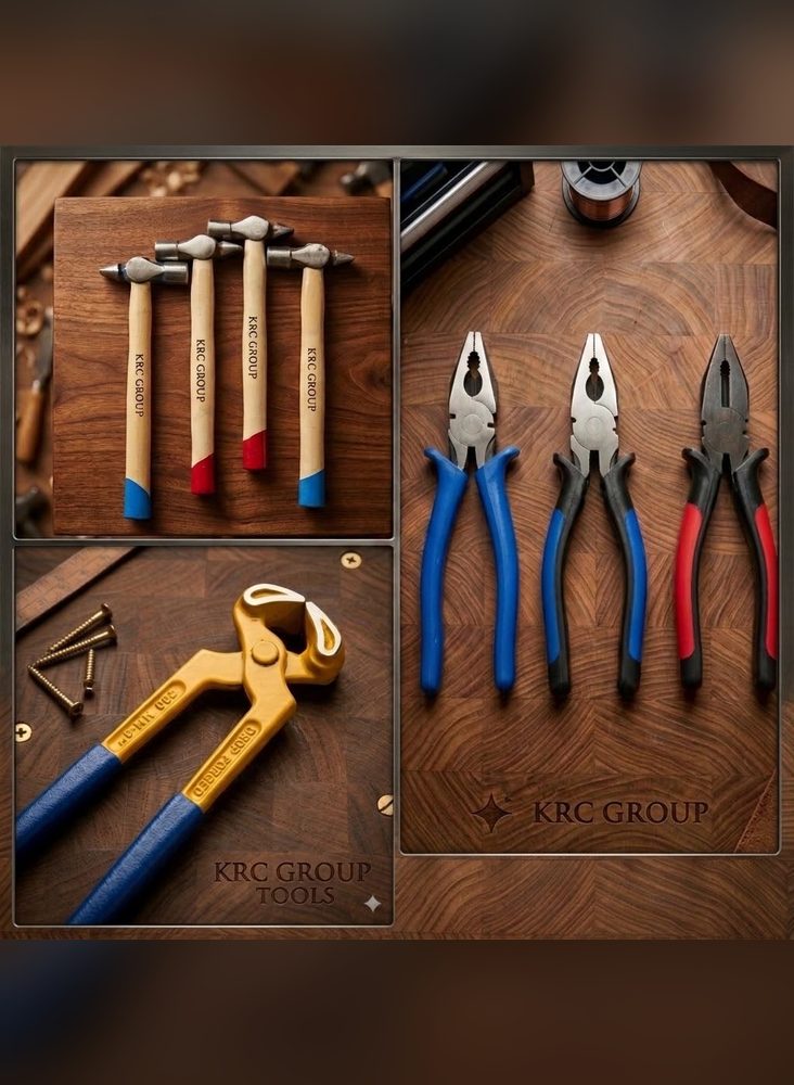 KRC Group Pliers, Cross Pein Hammer & Pincer